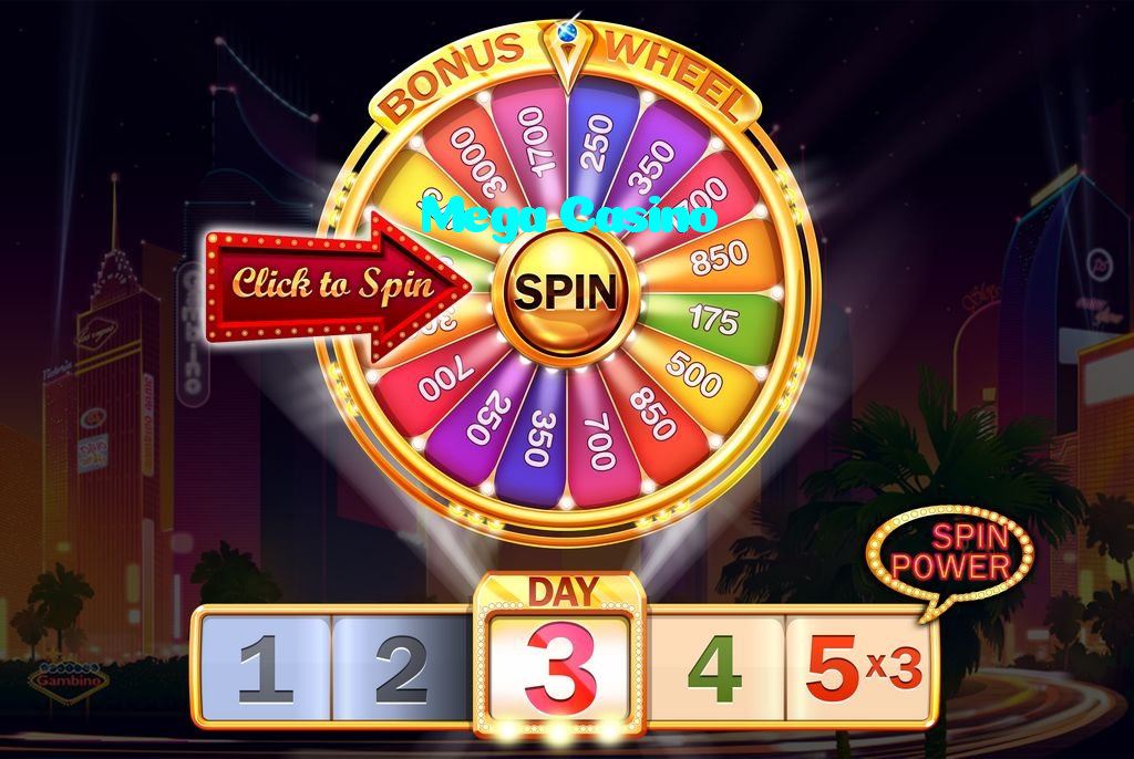 Mega Casino casino presented on mobile device in Pakistan with slots and live games